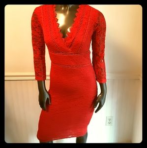 Premier Amour Lace Dress for VALENTINES